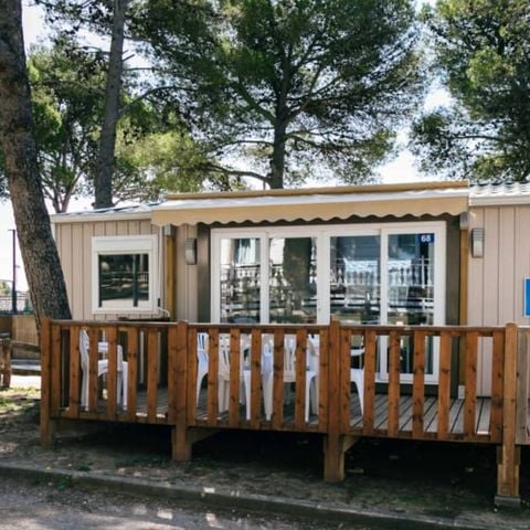 Stacaravan 6 personen - Emerald (3 bedrooms)