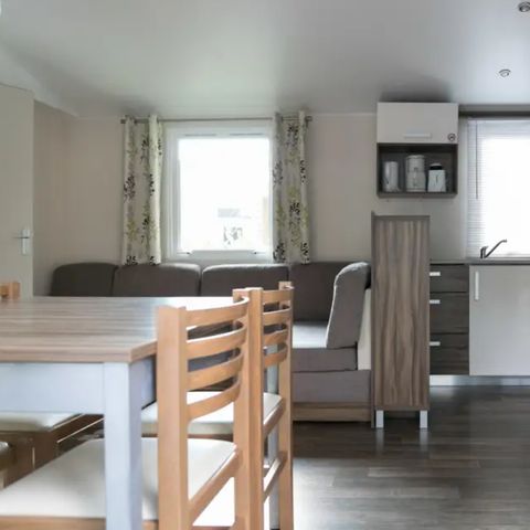 Stacaravan 6 personen - Emerald (3 bedrooms)