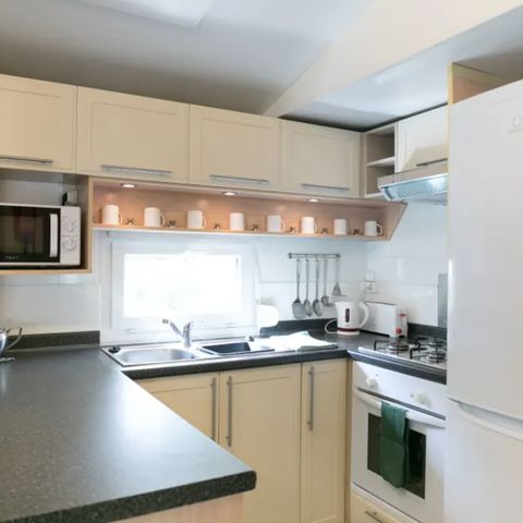 Stacaravan 6 personen - Platinum (3 bedrooms)