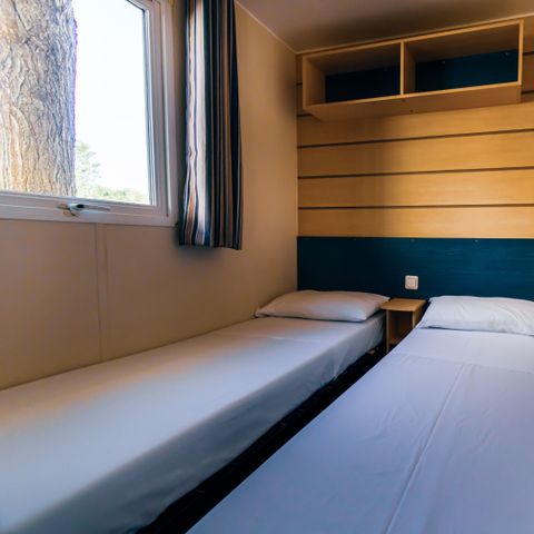 Stacaravan 4 personen - Amber (2 bedrooms)
