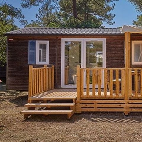 Stacaravan 6 personen - Mobile-home | Comfort XL | 3 slaapkamers | 6 pers. | Verhoogd terras | Airconditioning