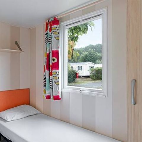 Stacaravan 6 personen - Mobile-home | Comfort | 3 slaapkamers | 6 pers. | Verhoogd terras | 1 badkamer