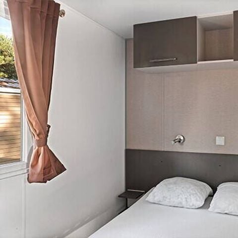 Stacaravan 6 personen - Comfort | 3 slaapkamers | 6 pers | Verhoogd terras | 2 badkamers | Airconditioning
