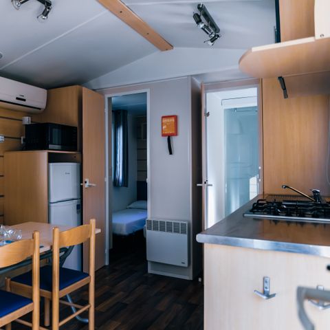 Stacaravan 4 personen - Amber (2 bedrooms)