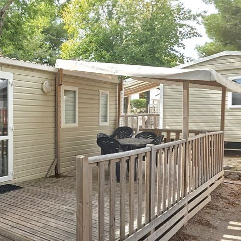 Stacaravan 4 personen - Amber (2 bedrooms)