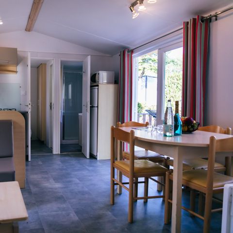 Stacaravan 6 personen - Emerald (3 bedrooms)