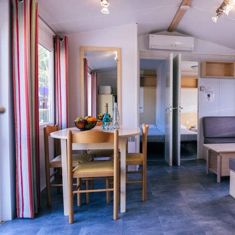 Stacaravan 6 personen - Emerald (3 bedrooms)