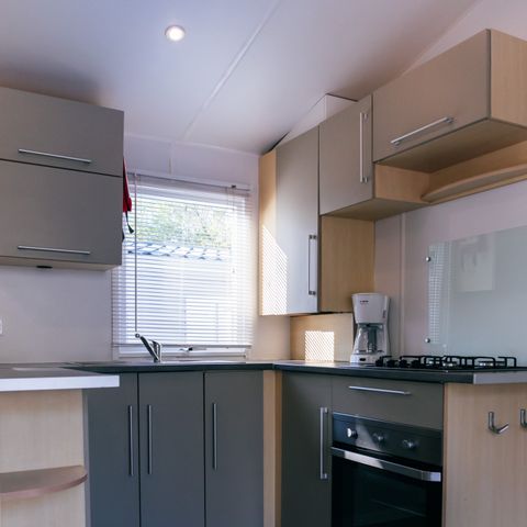 Stacaravan 6 personen - Emerald (3 bedrooms)