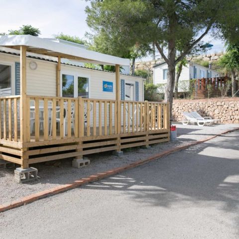 Stacaravan 6 personen - Emerald (3 bedrooms)
