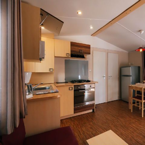 Stacaravan 6 personen - Sapphire (2 bedrooms)