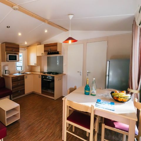Stacaravan 6 personen - Sapphire (2 bedrooms)