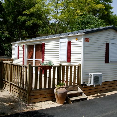 Stacaravan 4 personen - 2 slaapkamers