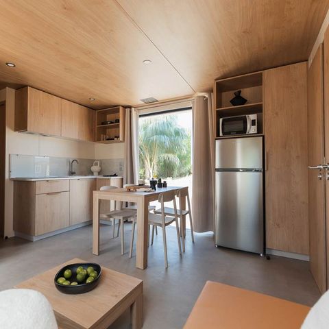 Stacaravan 6 personen - S-2600 (bij Vilanova Park) - Stacaravan 3 slaapkamers