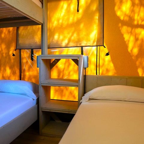 Bungalowtent 5 personen - Safari Castell