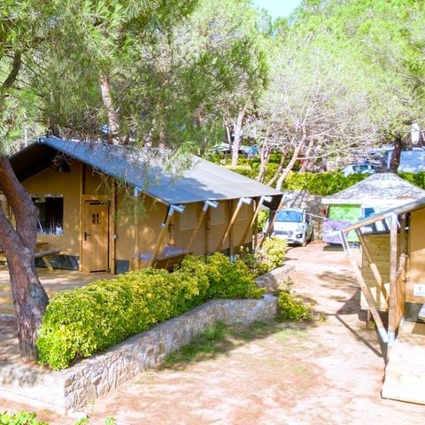 Bungalowtent 5 personen - Safari Castell