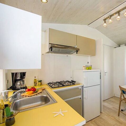 Bungalow 6 personen - Mobile-home | Comfort | 3 Slaapkamers | 6 Pers. | Verhoogd terras | Airconditioning