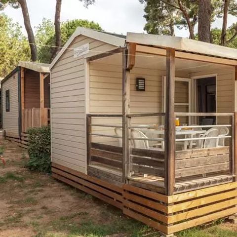 Stacaravan 4 personen - Mobile-home | Comfort | 2 Slaapkamers | 4 Pers. | Single terras | Air-con.