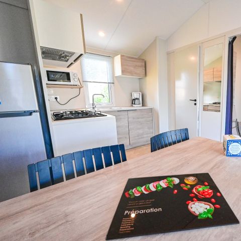 Stacaravan 4 personen - Stacaravan Playa TV Clim - 2 slaapkamers - 4 slaapplaatsen