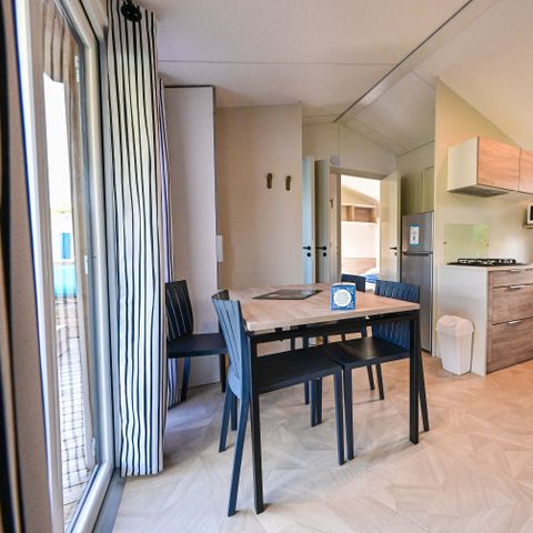Stacaravan 4 personen - Stacaravan Playa TV Clim - 2 slaapkamers - 4 slaapplaatsen