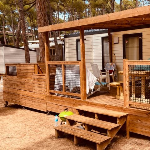Stacaravan 4 personen - Stacaravan Playa TV Clim - 2 slaapkamers - 4 slaapplaatsen