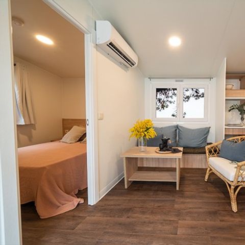 Stacaravan 6 personen - Mobile-home | Comfort XL | 3 slaapkamers | 6 pers. | Verhoogd terras | Airconditioning