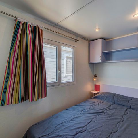 Stacaravan 6 personen - Klassiek | 2 Slaapkamers | 4/6 Pers. | Verhoogd terras | Airconditioning.