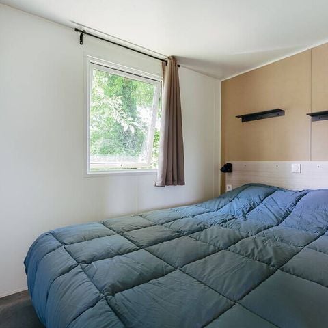 Stacaravan 4 personen - Premium | 2 slaapkamers | 4 pers | Terras | 1 badkamer | Airconditioning