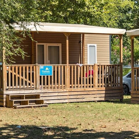 Stacaravan 4 personen - Premium | 2 Slaapkamers | 4 Pers | Verhoogd terras | Airconditioning