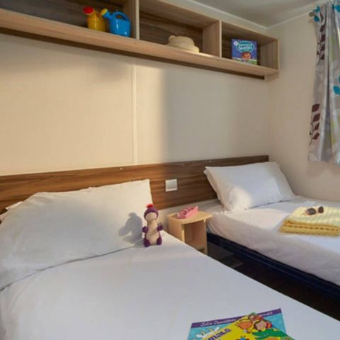 Stacaravan 8 personen - Mobile-home | Comfort | 3 slaapkamers | 6/8 pers. | Verhoogd terras | Airconditioning