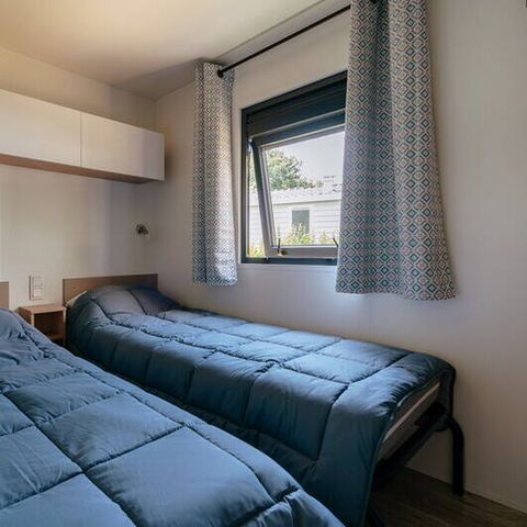 Stacaravan 6 personen - Mobile-home | Comfort | 3 Slaapkamers | 6 Pers. | Terras Lounge | Klimaat.