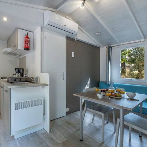 Stacaravan 6 personen - Mobile-home | Comfort | 3 Slaapkamers | 6 Pers. | Terras Lounge | Klimaat.