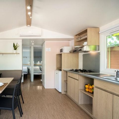 Bungalow 5 personen - Bungalow 3 kamers 4/5 personen Airconditioning + TV (4 volwassenen + 1 baby - 2 jaar)