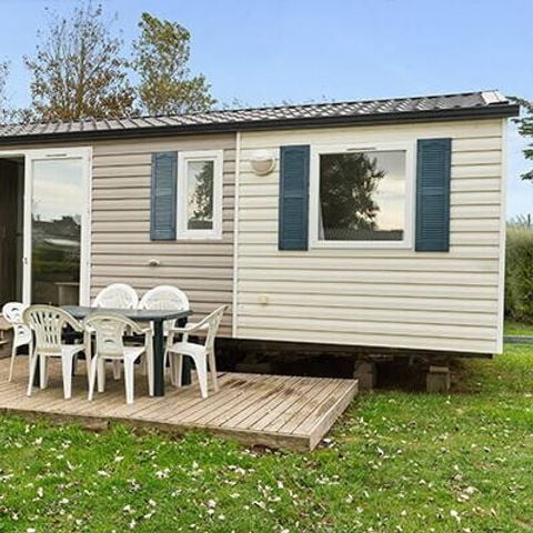 Stacaravan 4 personen - Comfort | 2 slaapkamers | 4 pers | Eenpersoons terras | Airconditioning