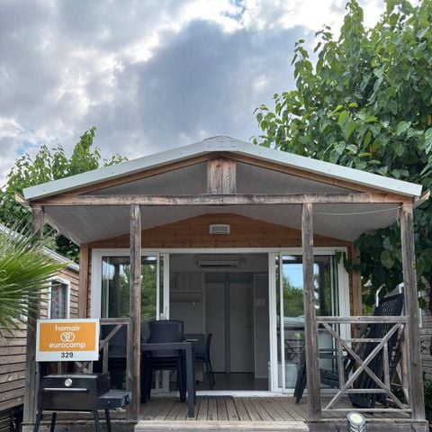 Stacaravan 4 personen - Premium | 2 slaapkamers | 4 pers. | Single terras | Airconditioning