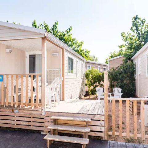 Stacaravan 6 personen - Mobile-home | Comfort | 2 Slaapkamers | 4/6 Pers. | Single terras | Air-con.