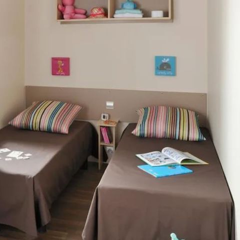 Stacaravan 7 personen - Family Plus 32m² - airconditioning 6/7 pers