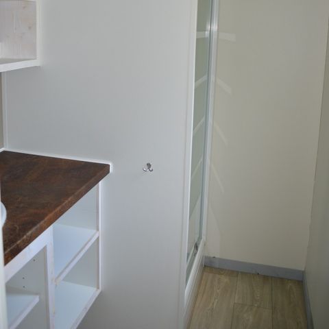 Stacaravan 5 personen - Cabane du Jura 35 m² - airconditioning 5 personen