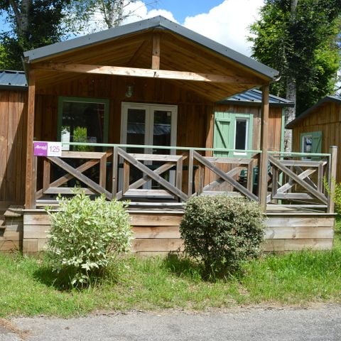 Stacaravan 5 personen - Cabane du Jura 35 m² - airconditioning 5 personen