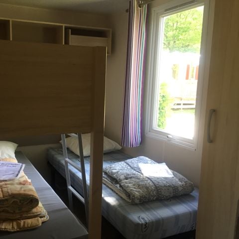 Stacaravan 6 personen - Soléo 30m² - airconditioning 5/6 pers