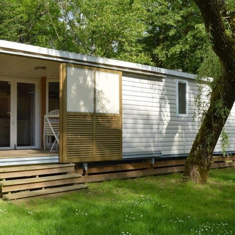 Stacaravan 6 personen - Soléo 30m² - airconditioning 5/6 pers