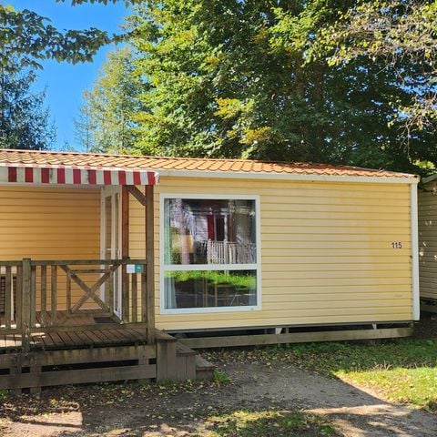 Stacaravan 5 personen - Huisje Eco 28m² 4/5 pers