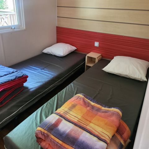Stacaravan 5 personen - Huisje Eco 28m² 4/5 pers