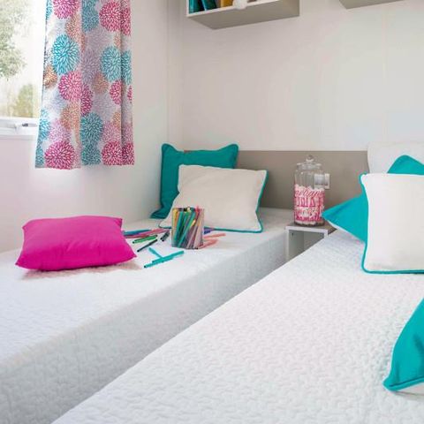 Stacaravan 6 personen - Gezin 30m² 6 pers