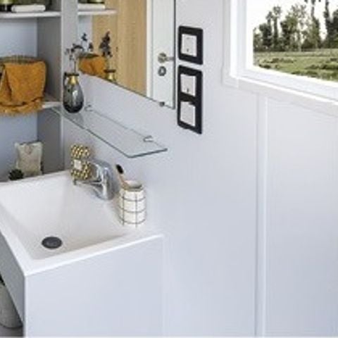 Kampeerplaats - Prive sanitaire standplaats 2/6 pers
