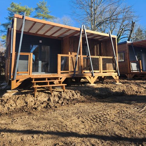 Chalet 4 personen - Chalet Cannelle 26m² - airconditioning 4 pers