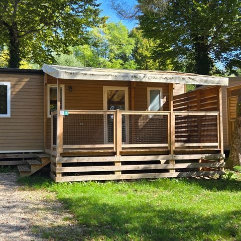 Stacaravan 6 personen - Gezinsklim 30m² 6 pers