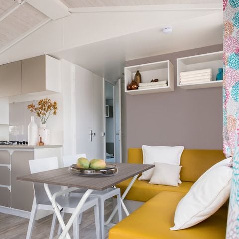 Stacaravan 6 personen - Gezinsklim 30m² 6 pers
