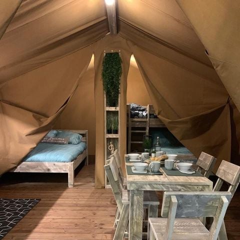 Tent 5 personen - Ciela Nature tent - 2 slaapkamers (zonder sanitair)