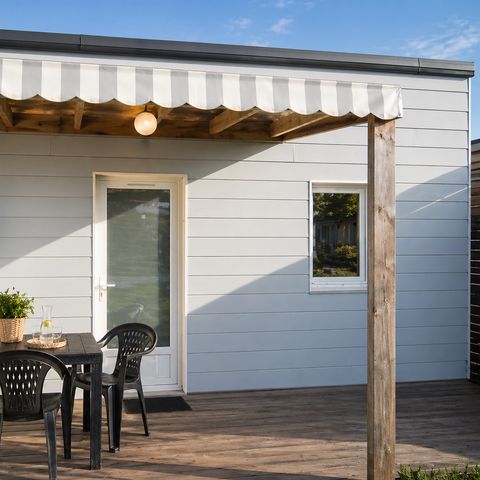 Chalet 2 personen - Chalet 1 sl.k. - Overdekt terras - 25 m2