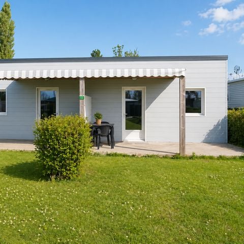 Chalet 2 personen - 1 sl.k. - Overdekt terras - 25 m2